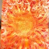 太陽のエネルギー　水彩画