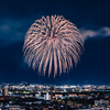 夜空に咲いた鎮魂の花：北日本新聞納涼花火