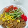 玄米豚丼