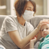母娘インフルエンザにかかる