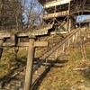 神社の坂道