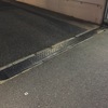 【ガーデンコート天王台】駐車場出入り口の段差スロープを設置しました。