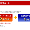 楽天ポイントをANAマイルに交換するのが非常に面倒