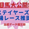 ステイヤーズS・チャレンジC予想＋平場推奨馬