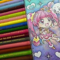 再完成 色鉛筆で銀河っぽい塗り方紹介です 幸せのメヌエットより 塗り絵日記 再完成 色鉛筆で銀河っぽい塗り方紹介です 幸せのメヌエットより 塗り絵日記