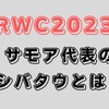 【RWC2023】サモア代表がシバタウをする理由や歌詞の意味は？