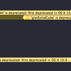 【XCode】Mac OSX 10.9 でも GLUTを非警告で使う