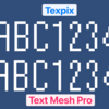 ドットフォントをぼやけさせずに簡単かつキレイに表示出来る Texpix【Unity】【uGUI】