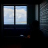 海を見ながら朝風呂を浴び、海岸を散歩し、帰路についた。