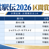 出雲駅伝2026の結果一覧！区間賞・区間記録・区間順位をまとめてご紹介