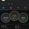 日勤前にシャワーRUN。7.2kmJOG。