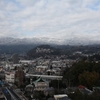  箱根雪景色