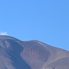 浅間山が今年初冠雪