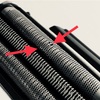 電動シェーバーの刃を交換せずに10年使い続けたら穴が開いてしまった