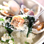 おひとり様分量で「あさりの超簡単リゾット」の作り方。コハク酸の旨味でスプーンが止まらない【魚屋三代目】