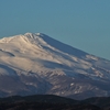 帰り道に眺めた鳥海山