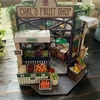 ミニチュア、DIY House キット[Carl's Fruit Shop]を作ってみました