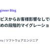 既存サービスからお客様影響なしで機能を分離するための段階的マイグレーション戦略について