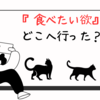 本当に食べたい欲が無くなる。