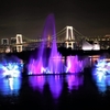 長い夜も楽しいよなって／東京都お台場海浜公園にて