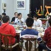 案内所・今日は〝若者食事会〟