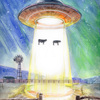 カールとパックルとサクまろとカールおじさんとUFOと