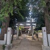 お稲荷様と山王様 道生神社