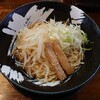 夏場の暑い時には、冷たいラーメン。石川県金沢市西都にある客野製麺所で、夏季限定の冷やぶっかけ。