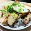 残りの塩唐揚げで丼