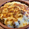 今日の晩ごはん-2日目のカレードリアとあおさ豆腐おかゆ