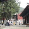 中国・歴史の旅（５３）少林寺の仏像と石碑。