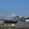 三保からの富士山