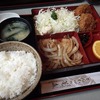 とんかつの篭森　[港南区]　/　ヒレかつと生姜焼きの定食