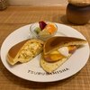 ホットケーキのハム&チーズ