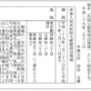 官報　静穏の保持に関する法律　消費税