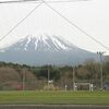 富士山とサッカー