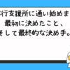 就労移行支援所に通い始めました。最初に決めたこと、そして最終的な決め手。