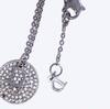 【メルカリ】希少 クリスチャンディオール ネックレス サークル Dior ロゴ シルバー