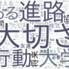 二年生「総合的な探究」の時間振り返り