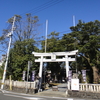 小津神社（高知市）　平成27年12月18日　寺田寅彦の石灯篭