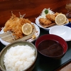 栃木県鹿沼市　いな穂　あじフライ定食　ひれカツ（単品ハーフ）2024.9.7