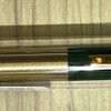 Anteriqueの半分brass(真鍮)なボールペンは筆圧0で書ける