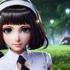 それでは学園生活を送るエイリアンガールを生成してみよう！