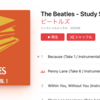 「The Beatles - Study Songs Vol.1」というビートルズのインスト楽曲を集めたEPがビートルズ好きにはたまらない感じだった。