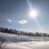 白馬岩岳 2月12日滑走レポート：放射冷却で－17℃まで冷え込んだ朝、圧雪バーンはエッジが咬むカービング日和り