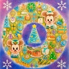 完成『ディズニーKIDEAぬり絵BOOK・クリスマスのページ』