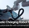 韓国　ヒュンダイHyundaiのEV充電ロボットが仁川国際空港デビュー
