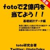 目指せ一攫千金！TOTO BIG 1000で4等の当選金を頂きました