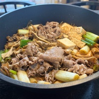 真夏のすき焼き