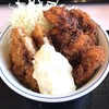 かつやの期間限定メニュー【海老カツと鶏カツの合い盛り丼】を食べてきました！